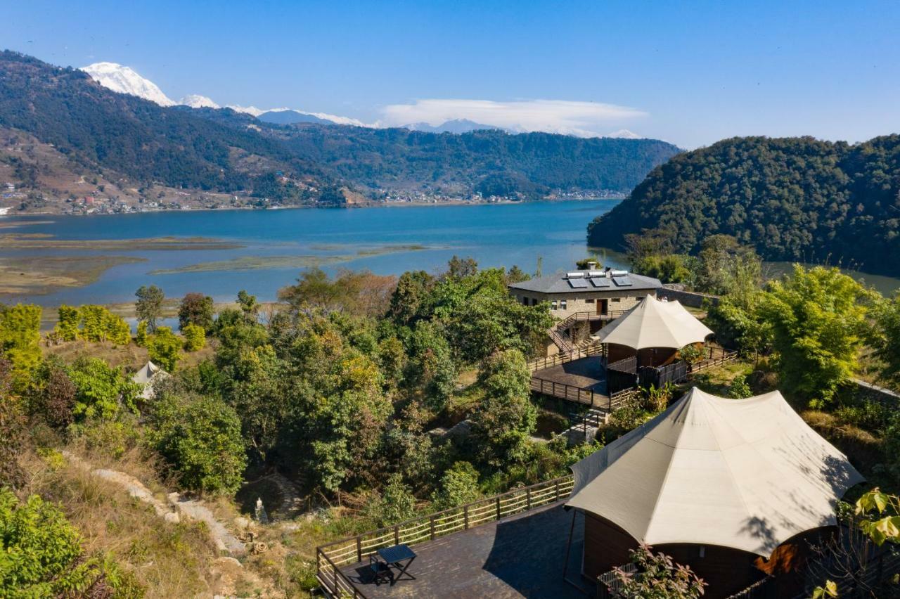 The Pavilions Himalayas Lake View ポカラ エクステリア 写真